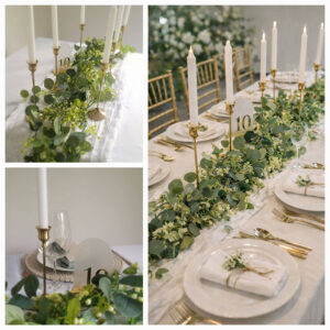 Enchanted Garden - Eucalyptus Table Runner